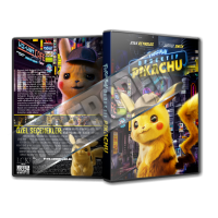 Pokémon Dedektif Pikachu 2019 V2 Türkçe Dvd cover Tasarımı